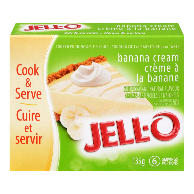 JELLO BANANA CREAM [135 g]