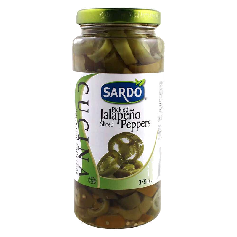 PICKLED JALAPENO SLICES [375 ml]