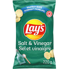 LAYS SALT & VINEGAR CHIPS [220 g]