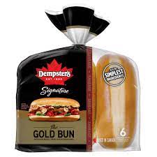 DEMPSTER GOLD HOTDOG BUN [6 pkg]
