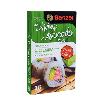 BANZAI SUSHI ROLL SHRIMP AVOCA [327 g]