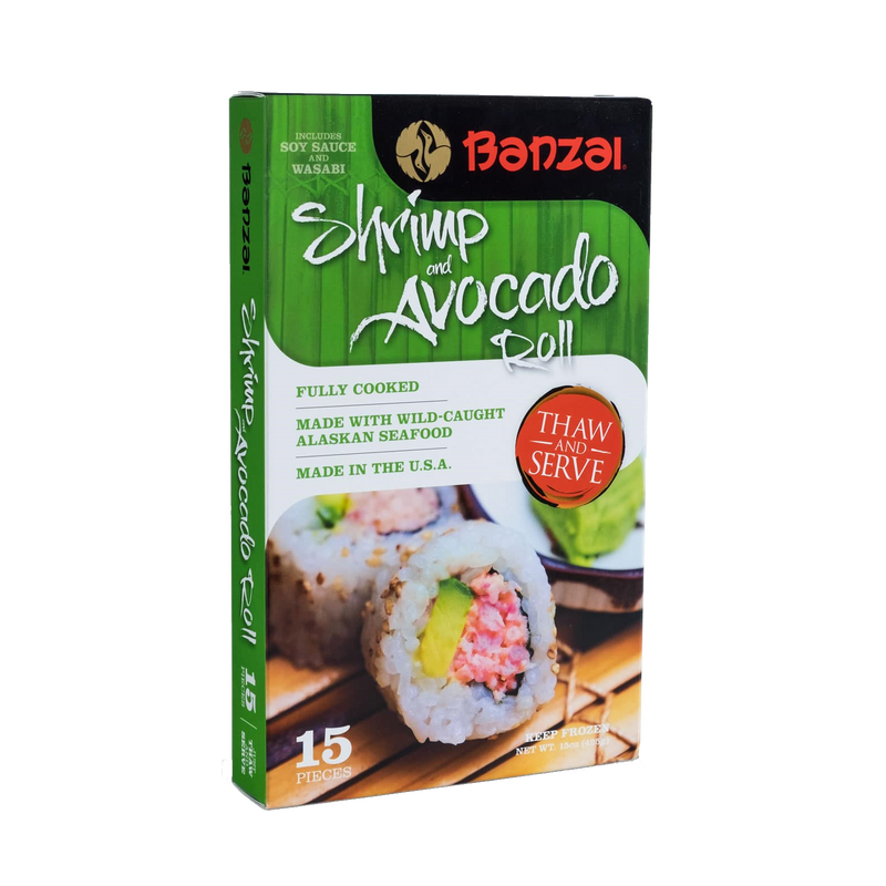 BANZAI SUSHI ROLL SHRIMP AVOCA [327 g]
