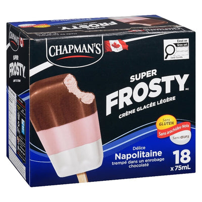 NEAPOLITAN SUPER FROSTY BAR [18 pkg]