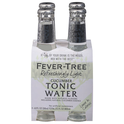 FEVER TREE CUCUMBER TONIC [4 pkg]
