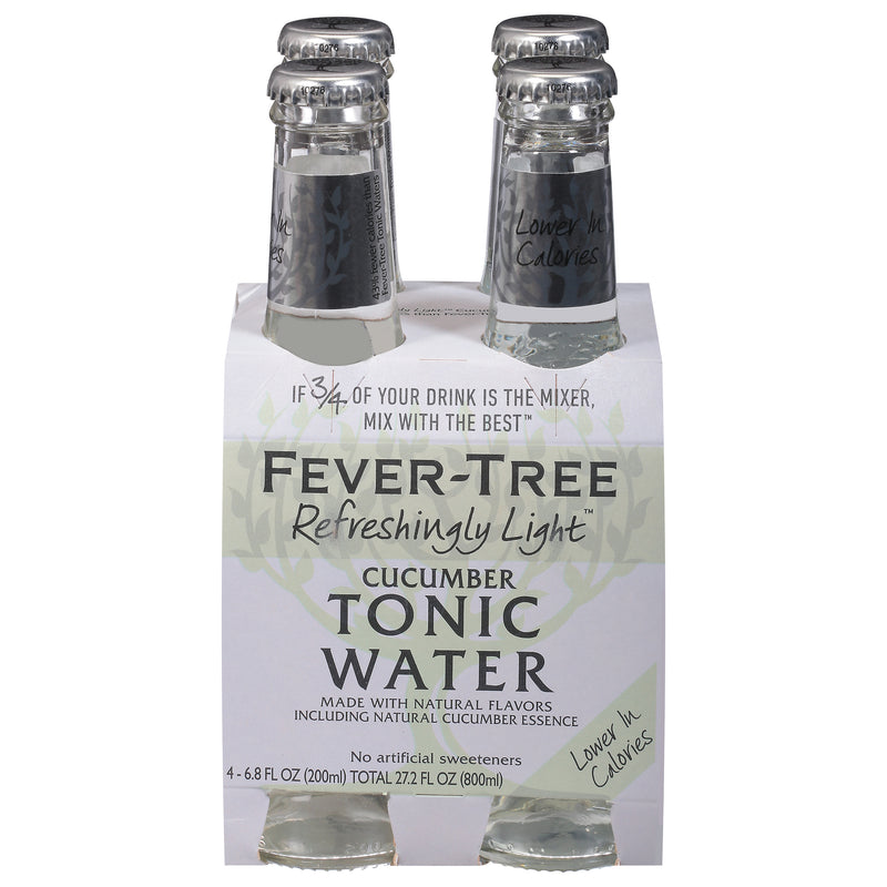 FEVER TREE CUCUMBER TONIC [4 pkg]