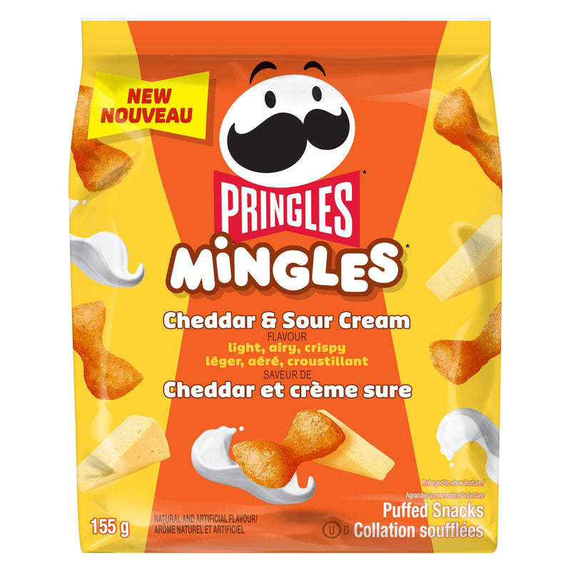 PRINGLES MINGLES CHEDDAR [155 g]