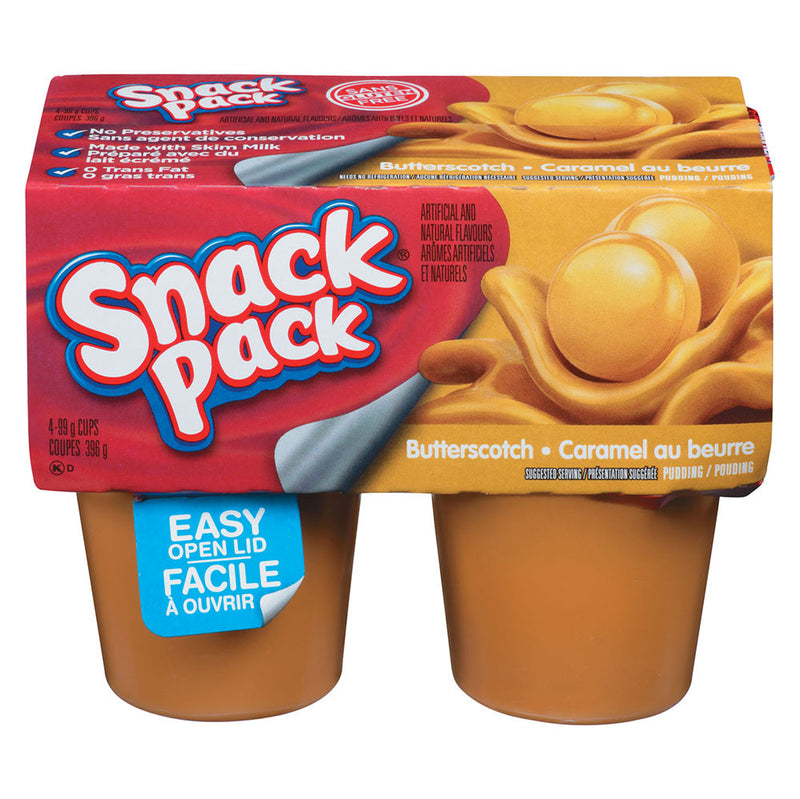 HUNTS BUTTERSCOTCH PUDDING [4 pkg]