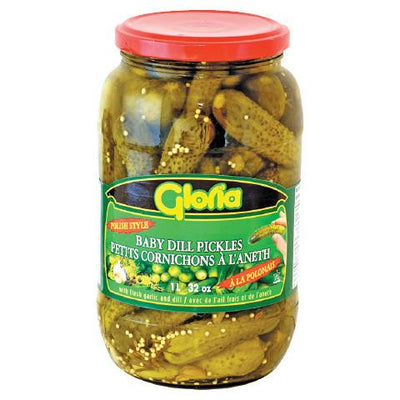 GLORIA BABY DILL PICKLES [1 ltr]