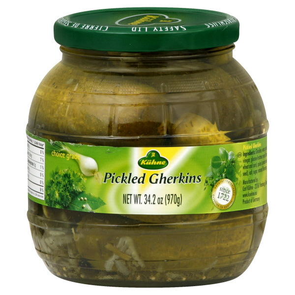 KUHNE BARREL DILL PICKLES [1 ltr]