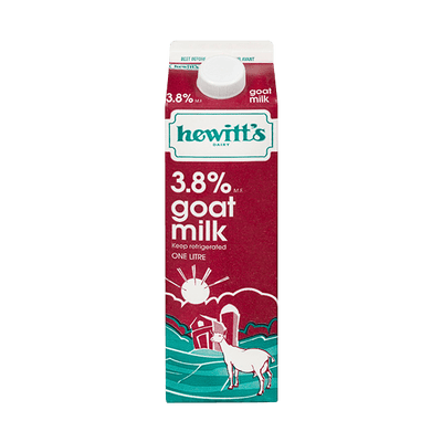 HEWITTS GOAT MILK 3.8% [1 ltr]