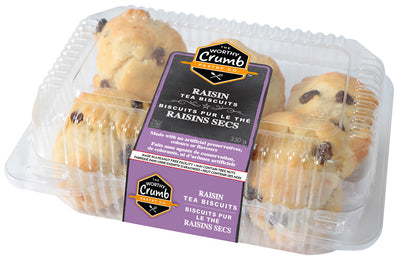 The Worthy Crumb Pastry Co. Raisin Tea Biscuits, 300 g