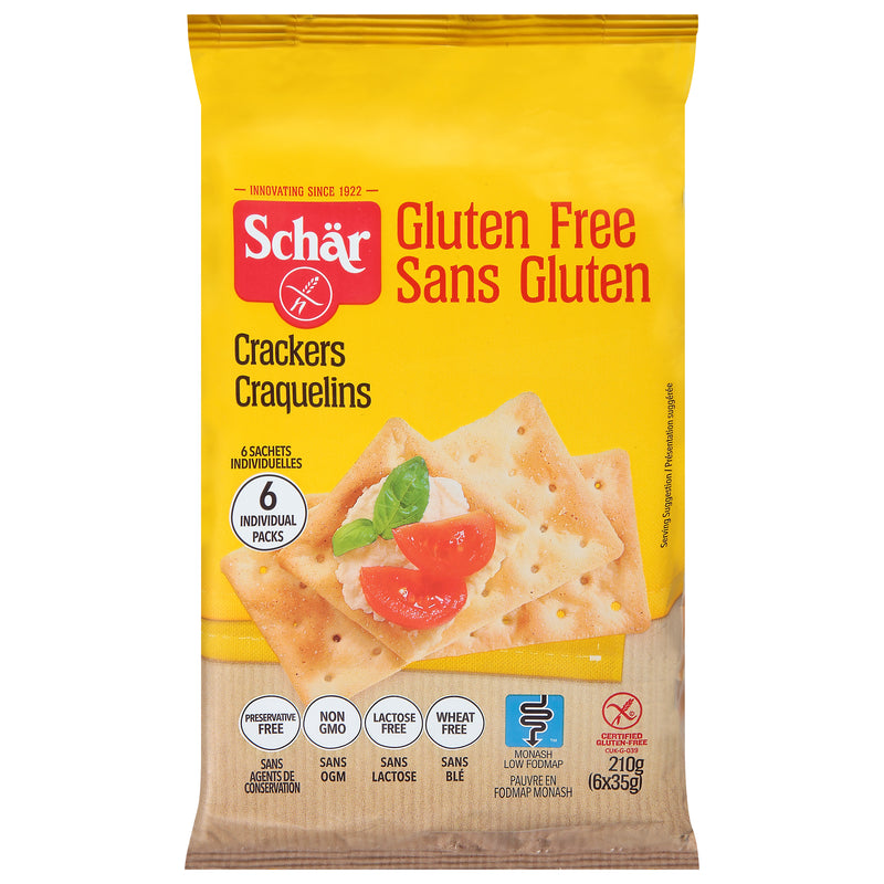 SCHAR GLUTEN FREE CRACKERS [210 g]