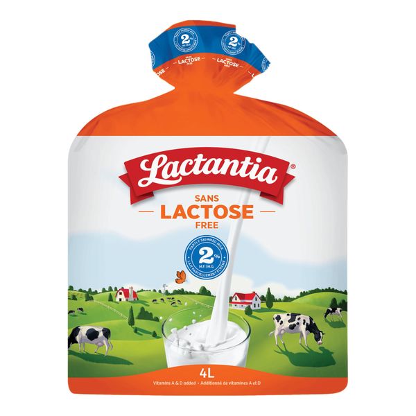 LACTANTIA LACTOSE FREE 2% [4 lt]