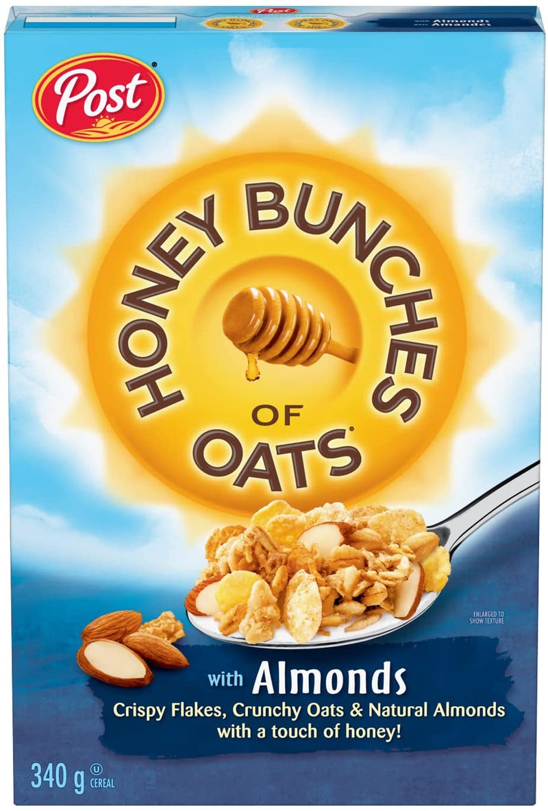 HONEY BUNCHES OF OATS  ALMONDS [340 g]