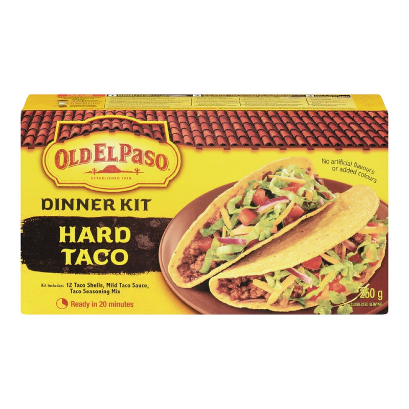 OLD EL PASO HARD TACO KIT [250 g]