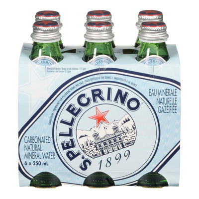 SANPELLEGRINO MINERAL WATER [6 pkg]