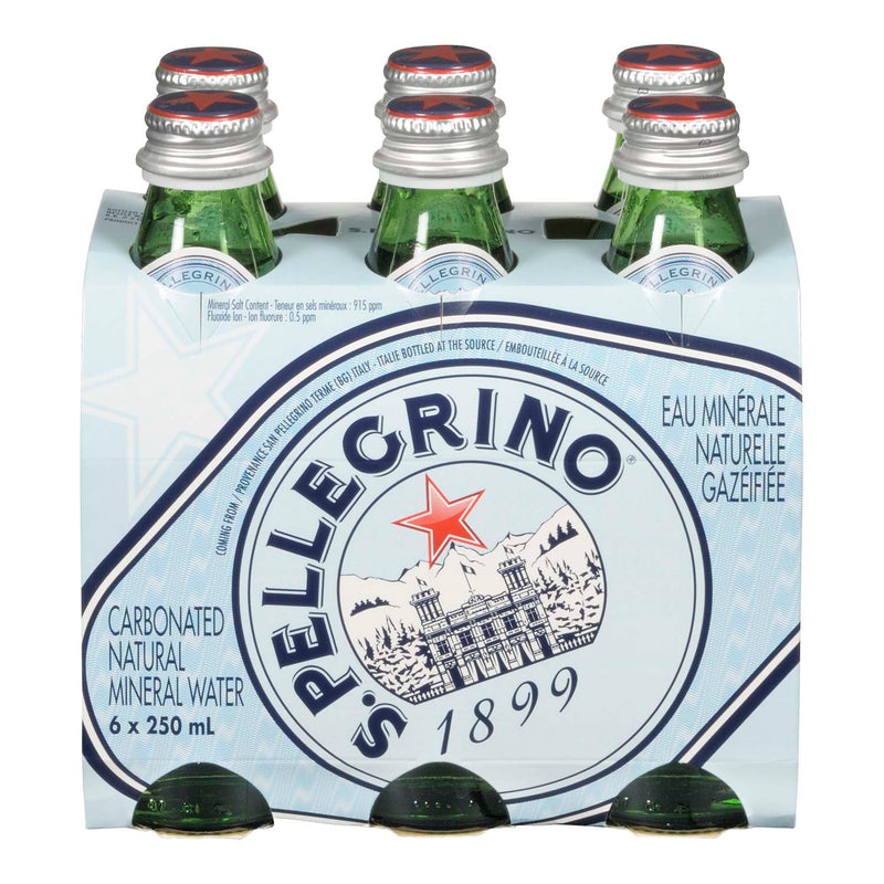 SANPELLEGRINO MINERAL WATER [6 pkg]