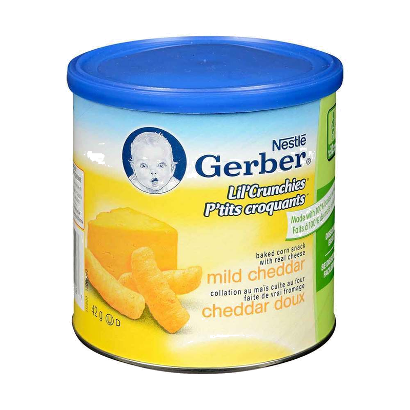 GERBER MILD CHEDDAR CRUNCHIES [42 g]