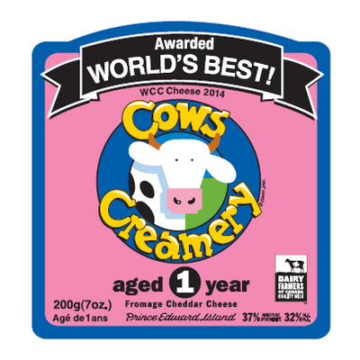Cows Creamery Cheddar Cheese, 200 g