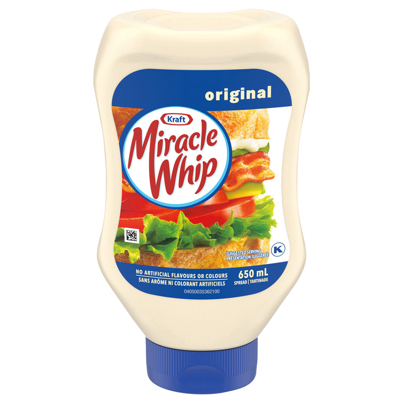 MIRACLE WHIP REGULAR SQUEEZE [650 ml]