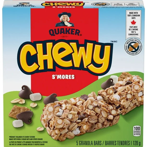 QUAKER CHEWY SMORES 120 g