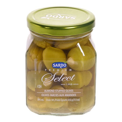 SARDO ALMOND STUFFED OLIVES [375 ml]