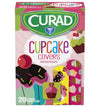 Curad Cupcake Covers Bandages, 20 ct