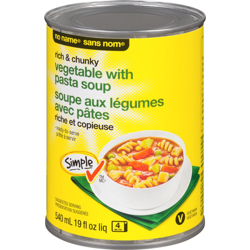 NN CHUNKY VEGTABLE PASTA SOUP [540 ml]