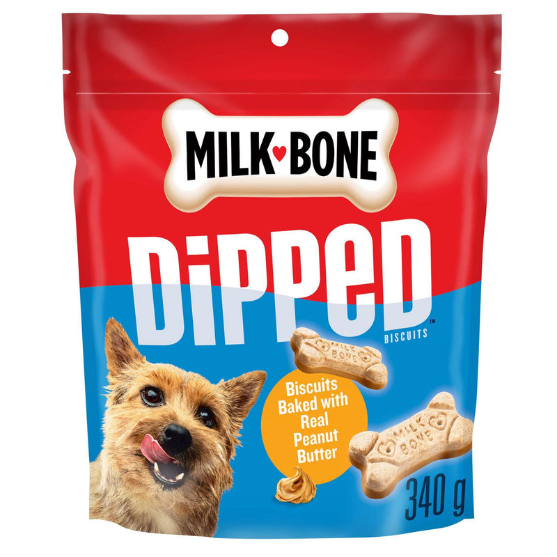 MILK-BONE DIPPED PEANUT BUTTER [340 g]