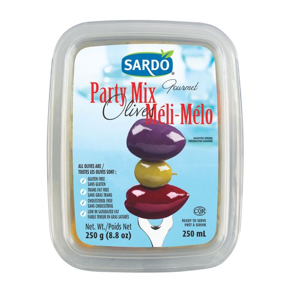 SARDO PARTY MIX OLIVES [250 ml]