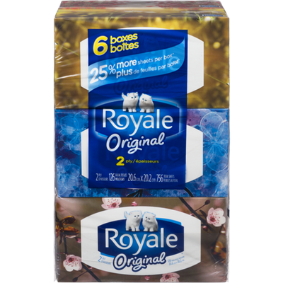 ROYALE ORIGINAL FACIAL TISSUE [1 ea]