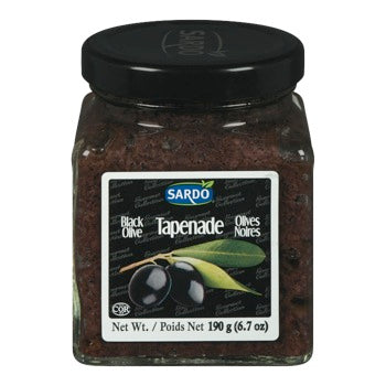 SARDO TAPENADE BLACK OLIVE [190 ml]