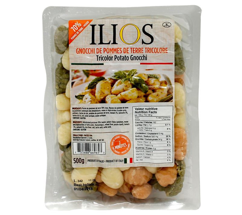 ILIOS TRICOLOUR POTATO GNOCCHI [500 g]