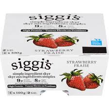SIGGIS STRAWBERRY YOGOURT [4 pkg]