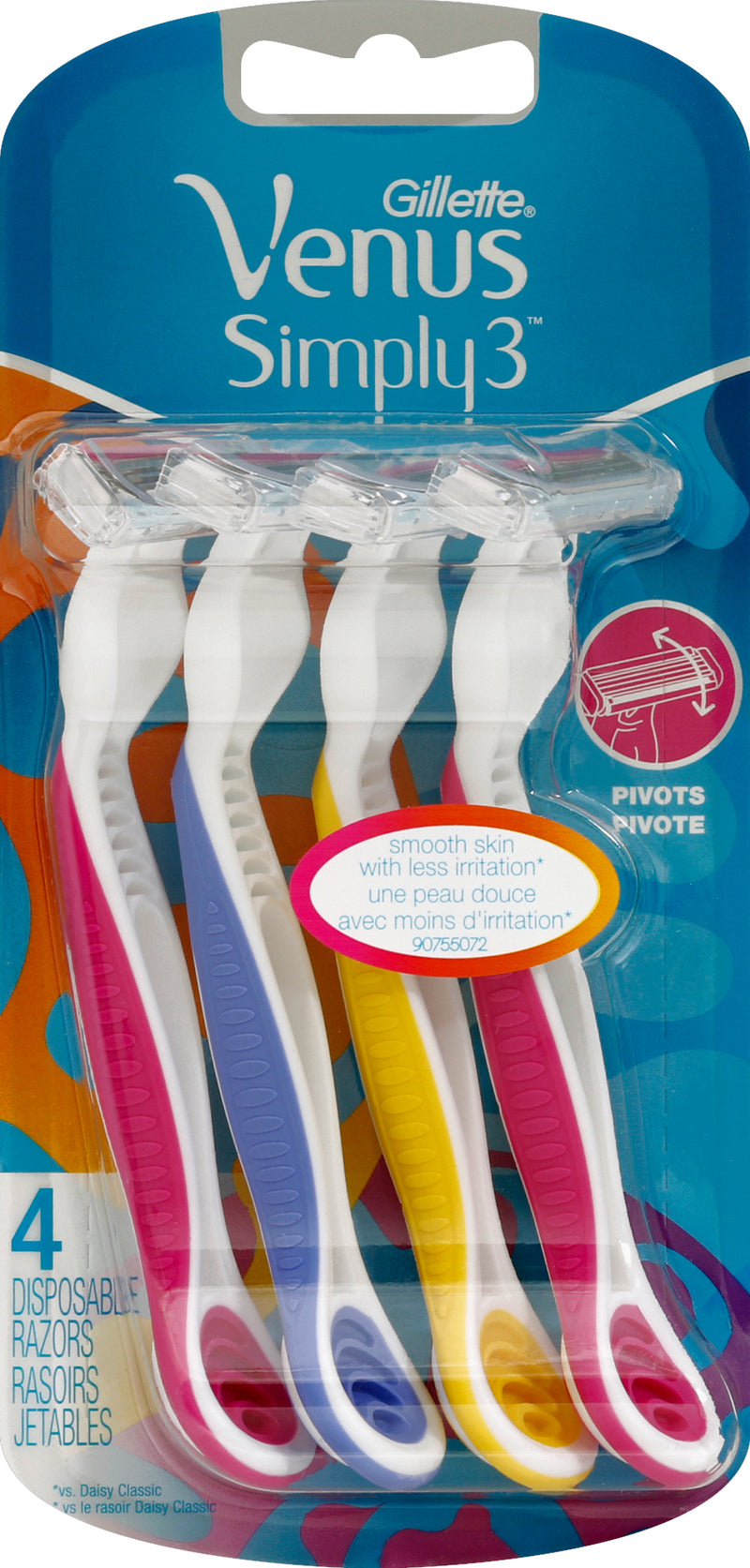 GILLETTE VENUS 3 SIMPLY RAZORS [1 ea]