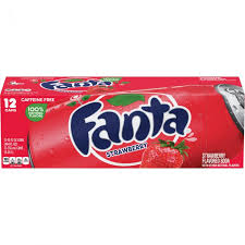 FANTA STRAWBERRY [12 pkg]