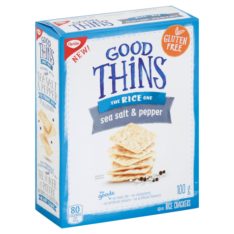 GOOD RICE THINS SALT & PEPPER [100 g]
