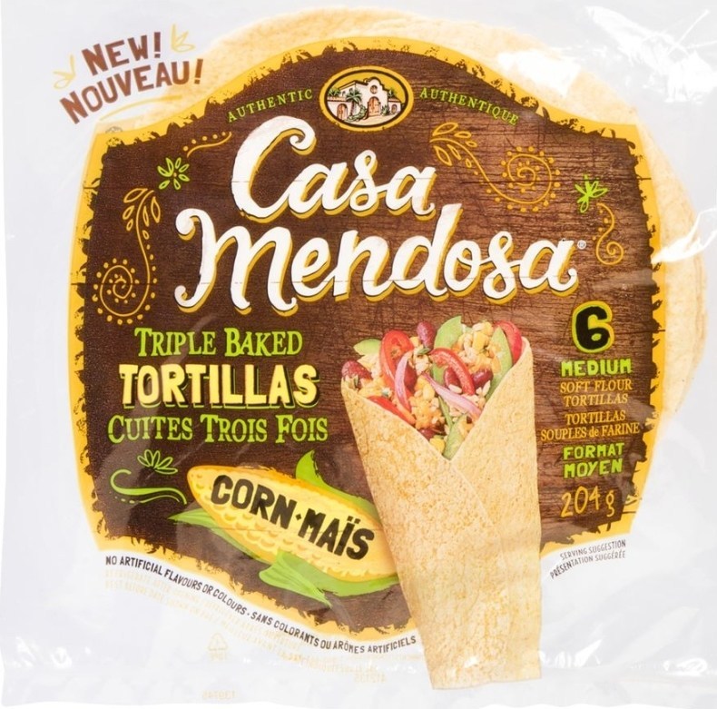 CASA MENDOSA TORTILLAS [340 gr]