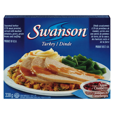 SWANSON TURKEY DINNER [338 g]