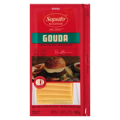 SAPUTO GOUDA SLICES [180 g]