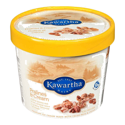 KAW DAIRY PRALINES & CREME [1.5 ltr]