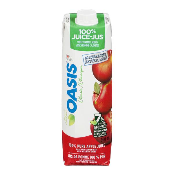 OASIS APPLE JUICE [960 ml] - 2 for $4.00