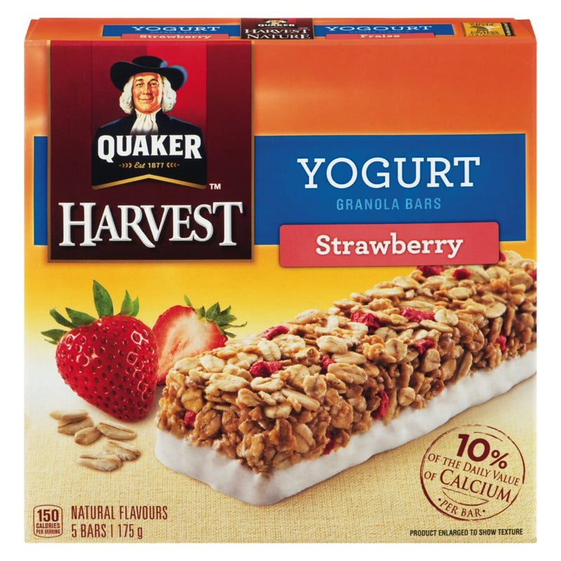 QUAKER YOGURT BAR STRAWBERRY [175 g]