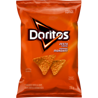 DORITOS ZESTY CHEESE [235 g]