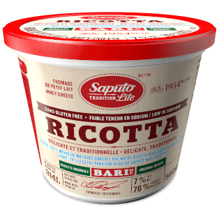 Saputo Lite Ricotta Cheese, 500 g