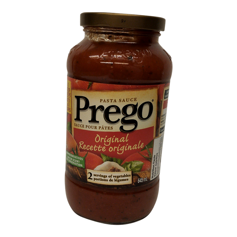 PREGO ORIGINAL [675 ml] - 2 for $5.00