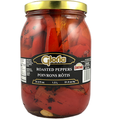 GLORIA ROASTED PEPPERS [1.5 ltr]