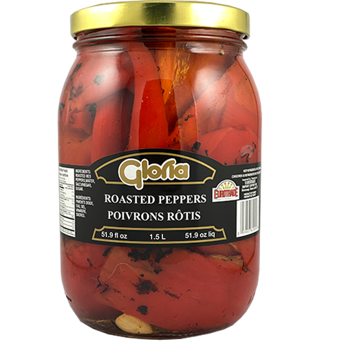 GLORIA ROASTED PEPPERS [1.5 ltr]