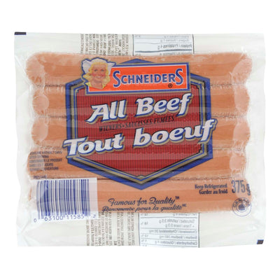 SCHNEIDERS ALL BEEF WIENERS [375 g]