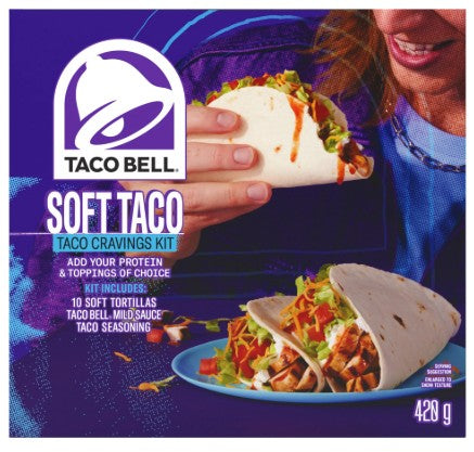 TACO BELL SOFT TACO KIT [420 g]